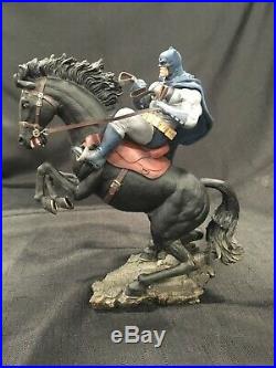 Batman the Dark Knight Returns Call to Arms Mini Battle Horse Statue DC