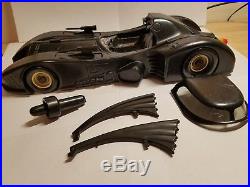 Batmobile Kenner The Dark Knight Collection 1990 Complete with Missile & Fins