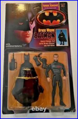 Bruce Wayne Quick Change Batman 4Dark Knight Collection 1990 Kenner (Unpunched)
