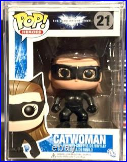 CATWOMAN 21 Funko Pop THE DARK KNIGHT RISES 2012 RARE VAULTED withHARD STACK
