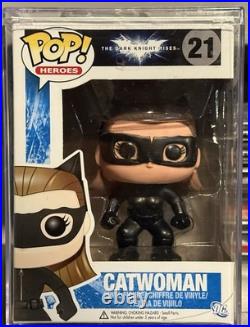 CATWOMAN 21 Funko Pop THE DARK KNIGHT RISES 2012 RARE VAULTED withHARD STACK