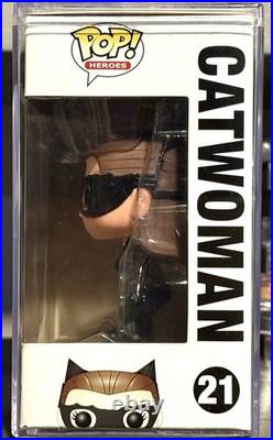 CATWOMAN 21 Funko Pop THE DARK KNIGHT RISES 2012 RARE VAULTED withHARD STACK