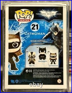 CATWOMAN 21 Funko Pop THE DARK KNIGHT RISES 2012 RARE VAULTED withHARD STACK