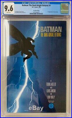 CGC 9.6 BATMANTHE DARK KNIGHT RETURNS #1-1st App Carrie Kelly Second Print 1986