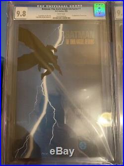 CGC 9.8 Batman The Dark Knight Returns 1-4 Set all with White Pages & 1st Print