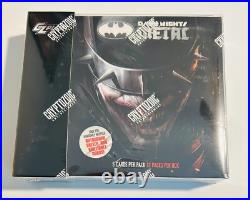 CZPLUS DARK NIGHTS METAL FACTORY SEALED BOX 12 Packs BATMAN Cryptozoic