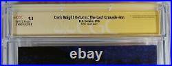 Cgc 9.8 Frank Miller Signed Dark Knight Returns Last Crusade #1 Joker Variant