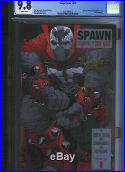 Cgc 9.8 Spawn #224 White Pgs Batman The Dark Knight Returns #2 Homage Mcfarlane