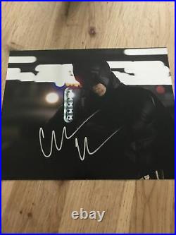 Christian BALE Signed Autograph 10x8 Photo AFTAL COA BATMAN The Dark Knight
