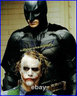 Christian Bale Bruce Wayne Batman The Dark Knight Signed Autograph UACC RD 96
