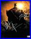 Christian Bale Katie Holmes Signed Auto The Dark Knight 11X14 Photo BAS Beckett