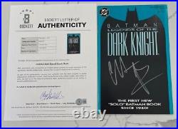 Christian Bale Signed Batman Legends Of The Dark Knight Comic Book #1 Beckett