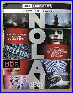 Christopher Nolan Collection Us 4k Uhd Blu-ray 7 Films The Dark Knight Rare Htf