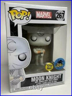 Comikaze 2017 LACC Funko Pop Marvel Moon Knight Glow in the Dark RARE