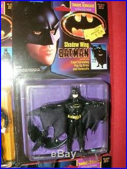 Complete set OF 10 Kenner The Dark Knight Collection figures 1990