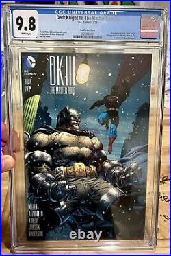 DARK KNIGHT III Master Race #2 CGC 9.8 1500 Jim Lee VARIANT Frank Miller