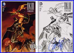 DARK KNIGHT III THE MASTER RACE #1 SET SIGNED BY J. SCOTT CAMPBELL withCOA