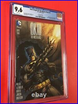 DARK KNIGHT III THE MASTER RACE # 3CGC 9.6 Lee 1500 Ratio GORGEOUS COVER