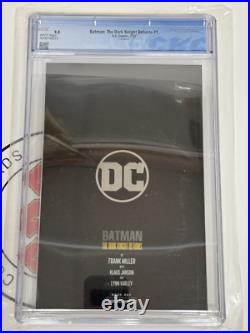 DC (7/22) Batman The Dark Knight Returns #1 CGC 9.8 Foil Edition