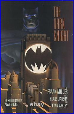 DC BATMAN THE DARK KNIGHT BY FRANK MILLER 1986 HC 1st ED. SIGNED NUMBERED R2362