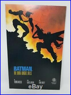 DC BATMAN THE DARK KNIGHT RETURNS BOOKS # 1-4 MILLER 1986 1st & 2nd PRINTS
