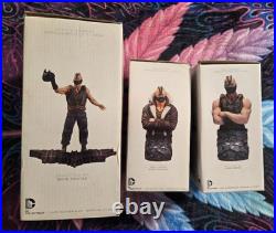 DC Collectables Dark Knight Rises Bane 112 Movie Statue Lot Of 3 NEW