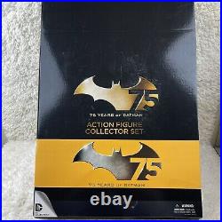 DC Collectibles Batman 75th Anniversary Action Figure 4-Pack