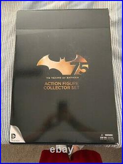 DC Collectibles Batman 75th Anniversary (Action Figure Collector Set 4 Pack)