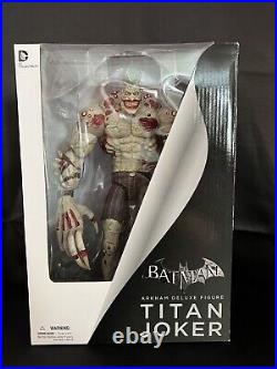 DC Collectibles Batman Arkham Deluxe Titan Joker Figure