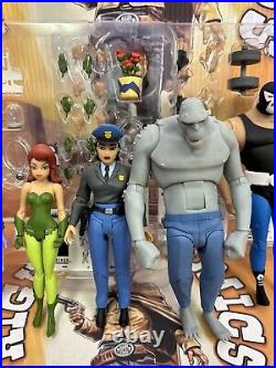 DC Collectibles Batman The Animated Series Gcpd Rogues Gallery Loose Complete