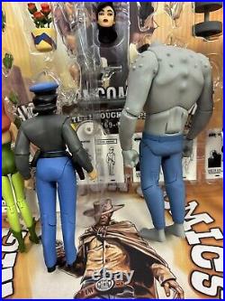 DC Collectibles Batman The Animated Series Gcpd Rogues Gallery Loose Complete