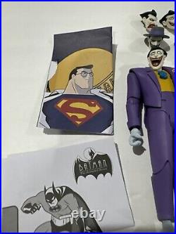 DC Collectibles Batman The Animated Series Joker Expressions Pack Complete BTAS