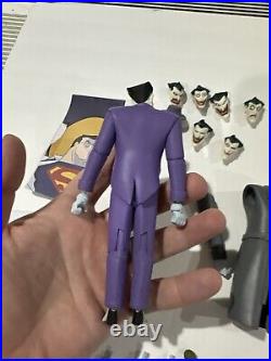 DC Collectibles Batman The Animated Series Joker Expressions Pack Complete BTAS