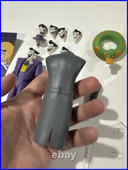 DC Collectibles Batman The Animated Series Joker Expressions Pack Complete BTAS