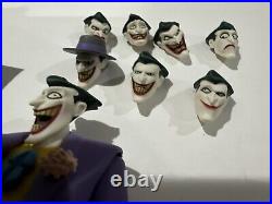 DC Collectibles Batman The Animated Series Joker Expressions Pack Complete BTAS