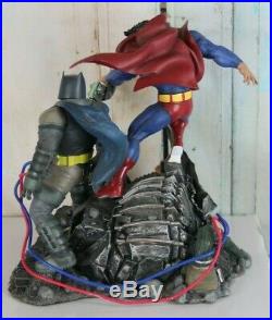 DC Collectibles The Dark Knight Returns Superman VS. Batman Battle Statue NIB
