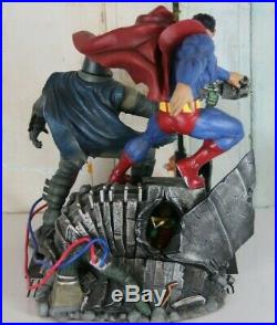 DC Collectibles The Dark Knight Returns Superman VS. Batman Battle Statue NIB