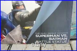 DC Collectibles The Dark Knight Returns Superman VS. Batman Battle Statue NIB