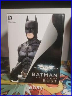 DC Collectibles The Dark Knight Rises BATMAN with EMP Rifle BUST (CosBman1174)