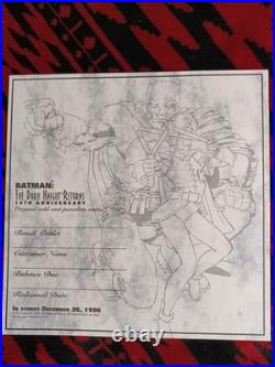 DC ComicsFrank MillerThe Dark Knight Strikes AgainStatue # 3598 (5500)