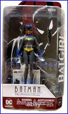 DC Comics Batman Animated Series Batgirl Action Figure Collectibles (Graysuit)