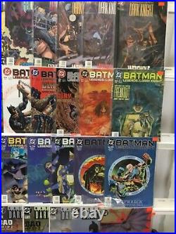 DC Comics Batman Legends of the Dark Knight Comic Book Lot Of 130 Issues