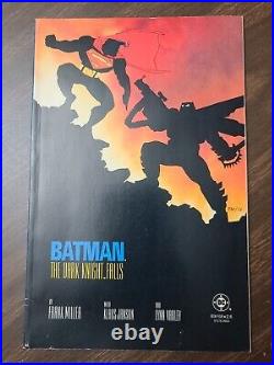 DC Comics Batman The Dark Knight Returns #1 2 3 4 All First 1st Print 1986 1-4