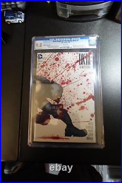 DC Comics Dark Knight III The Master Race #1 Frank Miller Variant Cover CGC 9.8