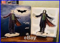 DC Comics The Dark Knight Joker Statue Limited 2338/6000 Heath Ledger