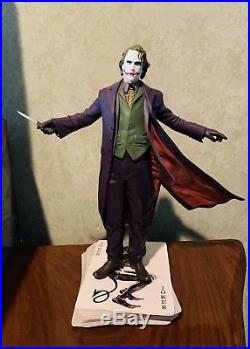 DC Comics The Dark Knight Joker Statue Limited 2338/6000 Heath Ledger