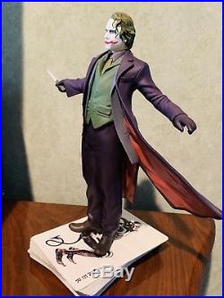 DC Comics The Dark Knight Joker Statue Limited 2338/6000 Heath Ledger