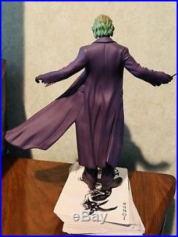 DC Comics The Dark Knight Joker Statue Limited 2338/6000 Heath Ledger