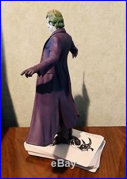 DC Comics The Dark Knight Joker Statue Limited 2338/6000 Heath Ledger