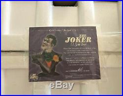 DC DIRECT JOKER 12 SCALE BUST BATMAN Animated Statue The DARK KNIGHT NIB